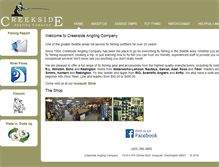 Tablet Screenshot of fishcreekside.com